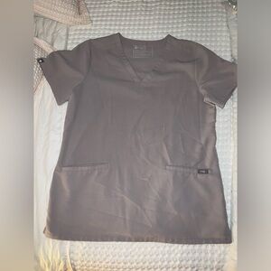 Figs Scrub top in Slate